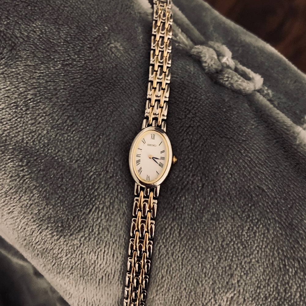 Seiko multi tone woman’s watch